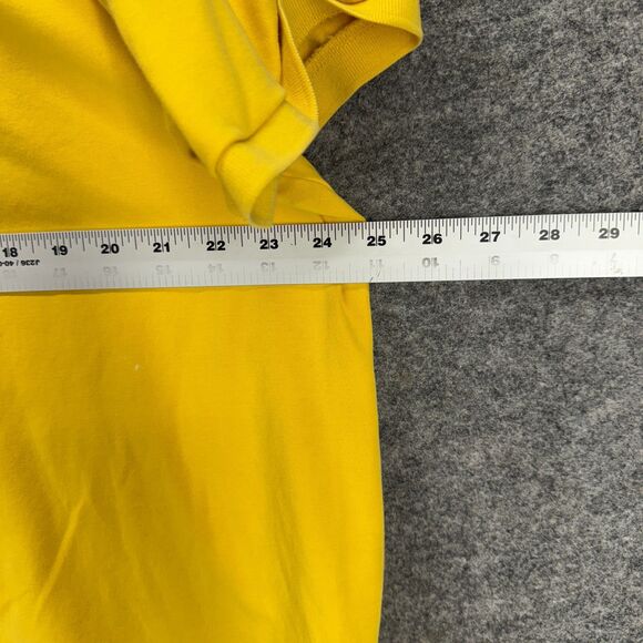 Ralph Lauren Polo Shirt Men XL Yellow Button Up Collared Short Sleeve Classic - Picture 5 of 7